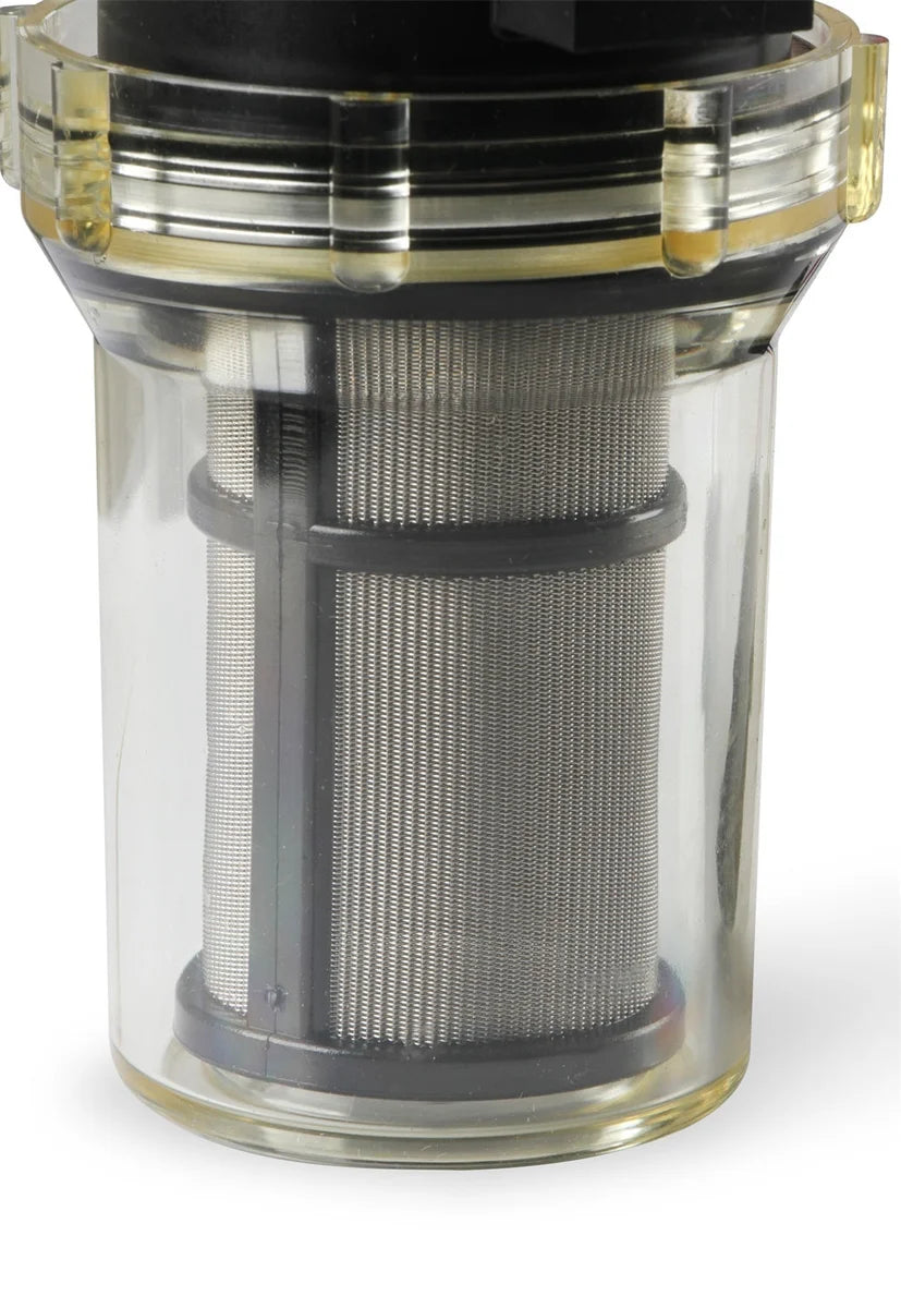 Holley 33 GPH HOLLEY MIGHTY MITE ELECTRIC FUEL PUMP, 9-11.5 PSI 12-430 - Back View