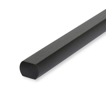 Load image into Gallery viewer, Holley 3/4-inch DD x 36-inches Long - Black Zinc Finish 320-201 - Side View