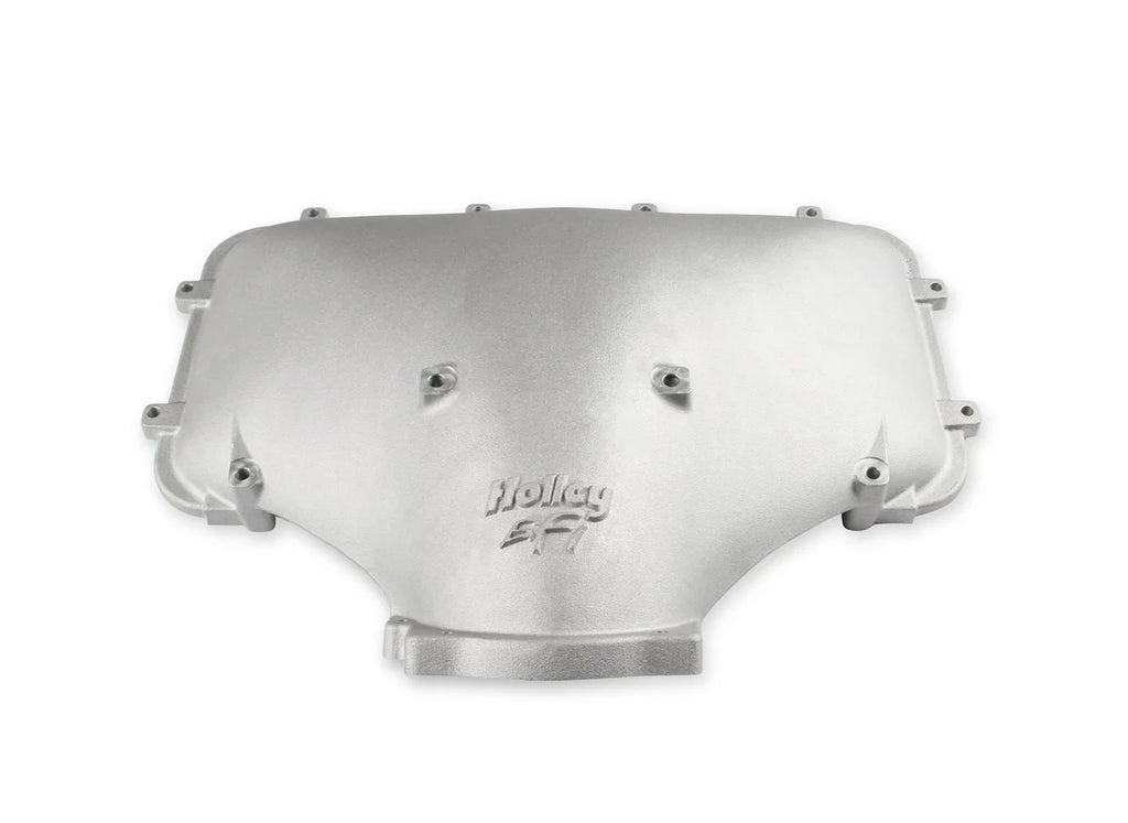 Holley 351W Ford Hi-Ram EFI Manifold with Side Mount Top 300-309 - Side View