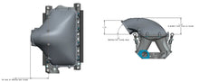 Load image into Gallery viewer, Holley 351W Ford Hi-Ram EFI Manifold with Side Mount Top 300-309 - Dimension Reference