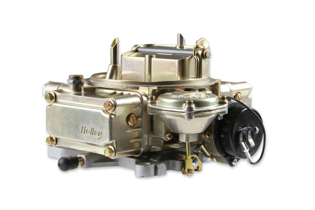 Holley 390 CFM - 4160 - Vacuum Secondaries - Gold Dichromate - Gasoline 0-8007 - Installation View