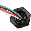 Load image into Gallery viewer, Holley 4-Wire horse shoe bulkhead fitting kit 26-163 - Installation View