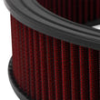 Load image into Gallery viewer, Holley 4150 Drop Base Air Cleaner Black w/3" Red Washable Gauze Filter 120-4230 - Installation View