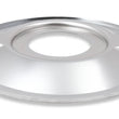 Load image into Gallery viewer, Holley 4150 Drop Base Air Cleaner Chrome w/3" Red Washable Gauze Filter 120-4130 - Back View