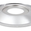 Load image into Gallery viewer, Holley 4150 Drop Base Air Cleaner Chrome w/4" Red Washable Gauze Filter 120-4140 - Back View