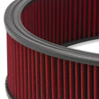 Load image into Gallery viewer, Holley 4150 Drop Base Air Cleaner Chrome w/4" Red Washable Gauze Filter 120-4140 - Installation View