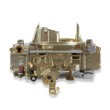 Load image into Gallery viewer, Holley 450 CFM - 4160 - Mechanical Secondaries - Gold Dichromate - Gasoline - Side View