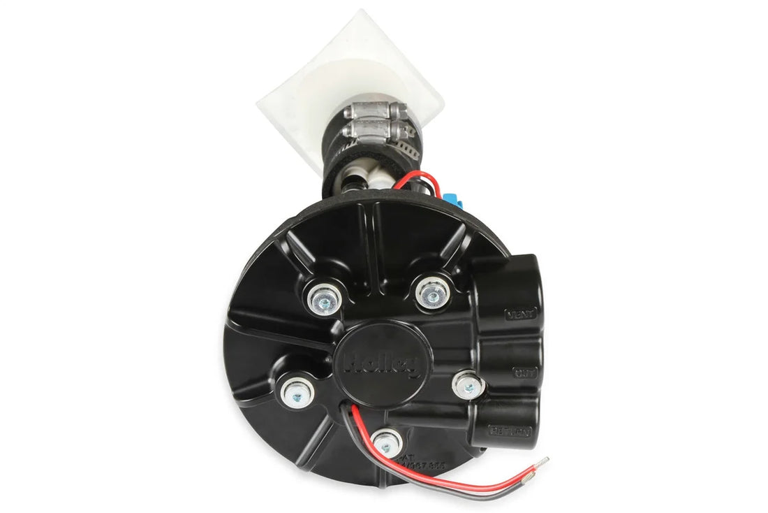 Holley 450 LPH Drop-In Retrofit EFI Fuel System Supports up to 875 EFI or 1100 Carb HP 12-171 - Side View