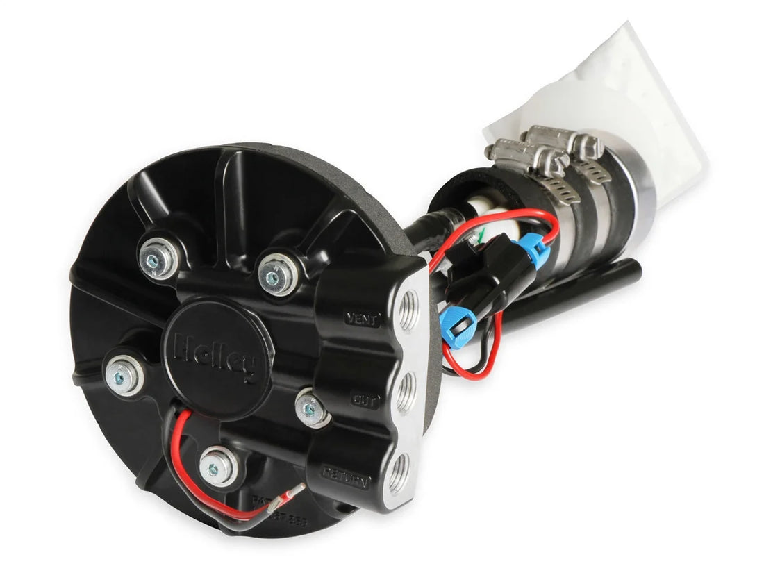 Holley 450 LPH Drop-In Retrofit EFI Fuel System Supports up to 875 EFI or 1100 Carb HP 12-171 - Installation View