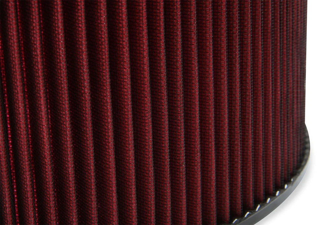 Holley 4500 Drop Base Air Cleaner Black w/6" Red Washable Gauze Filter 120-4660 - Installation View