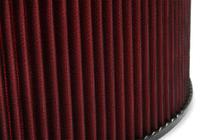 Load image into Gallery viewer, Holley 4500 Drop Base Air Cleaner Black w/6" Red Washable Gauze Filter 120-4660 - Installation View