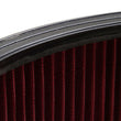 Load image into Gallery viewer, Holley 4500 Drop Base Air Cleaner Chrome w/6" Red Washable Gauze Filter 120-4560 - Additional View 5