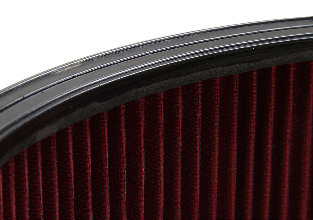 Holley 4500 Drop Base Air Cleaner Chrome w/6" Red Washable Gauze Filter 120-4560 - Additional View 5