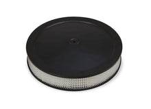 Load image into Gallery viewer, Holley 4500 drop-base air cleaner black w/3" paper filter 120-4635 - Main Product View