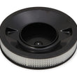 Load image into Gallery viewer, Holley 4500 drop-base air cleaner black w/3" paper filter 120-4635 - Side View