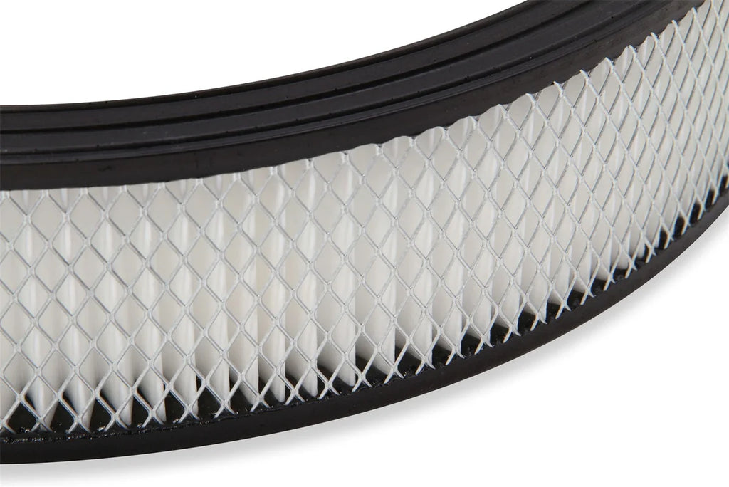 Holley 4500 drop-base air cleaner black w/3" paper filter 120-4635 - Additional View 5