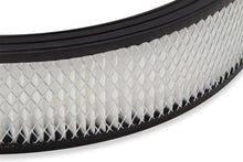 Load image into Gallery viewer, Holley 4500 drop-base air cleaner black w/3" paper filter 120-4635 - Additional View 5