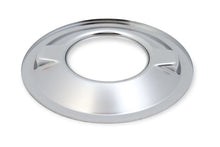 Load image into Gallery viewer, Holley 4500 drop base air cleaner chrome w/3" red washable gauze filter 120-4530 - Back View