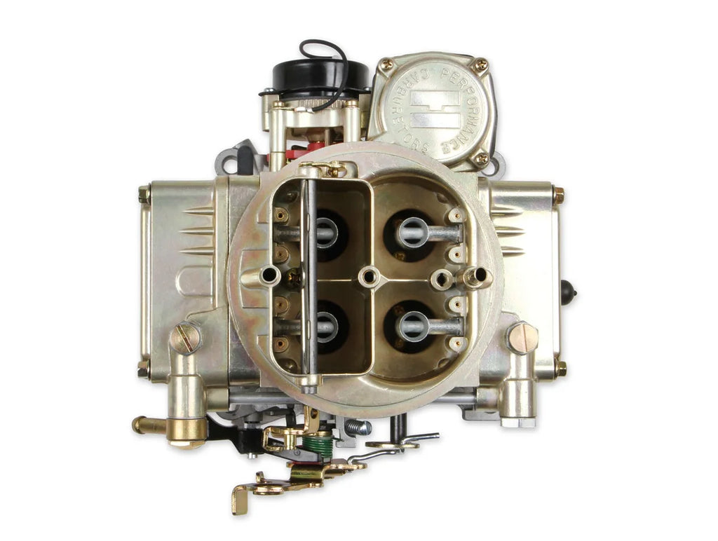 Holley 465 CFM - 4160 - Vacuum Secondaries - Gold Dichromate - Gasoline 0-1848-2 - Additional View 7