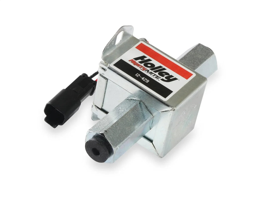 Holley 50 GPH HOLLEY MIGHTY MITE ELECTRIC FUEL PUMP, 12-15 PSI 12-429 - Back View