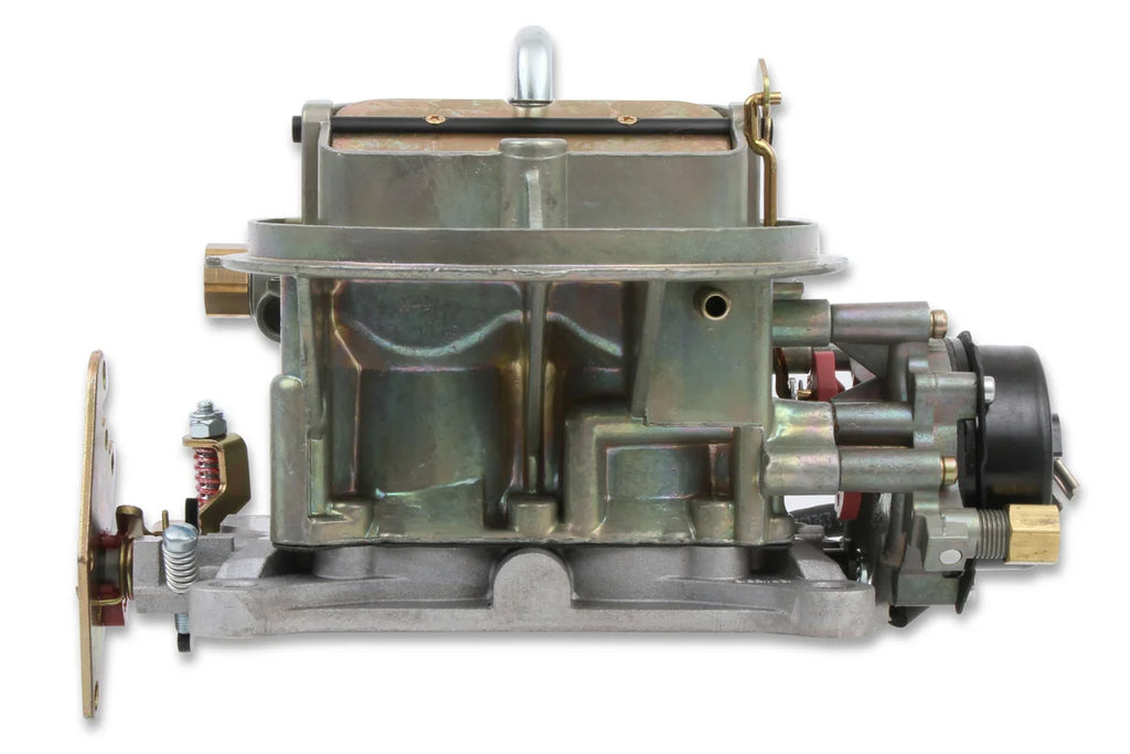 Holley 500 CFM - 2300 - Hard Core Gray - Gasoline - Side View