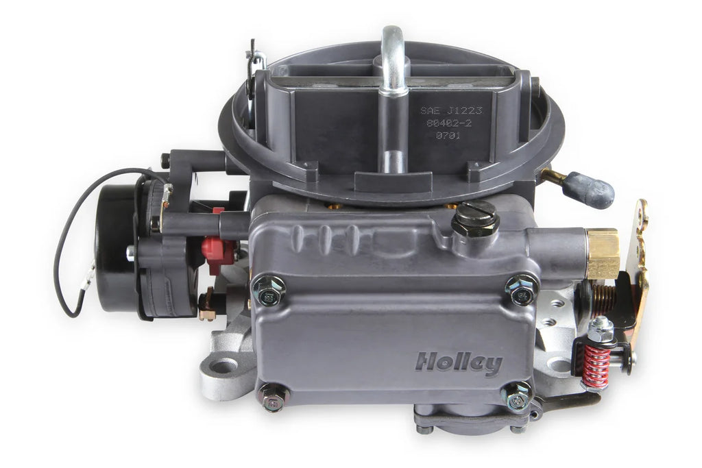 Holley 500 CFM - 2300 - Hard Core Gray - Gasoline - Installation View