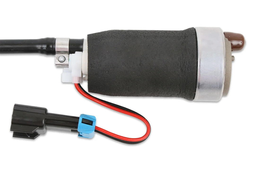 Holley 525 LPH Replacement pump for Retro-Fit and Fuel Cell Modules 12-167 - Side View