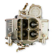 Load image into Gallery viewer, Holley 600 CFM - 4160 - Vacuum Secondaries - Gold Dichromate - Gasoline 0-1850C - Back View