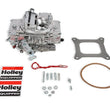 Load image into Gallery viewer, Holley 600 CFM - 4160 - Vacuum Secondaries - Shiny - Gasoline 0-80457S - Side View