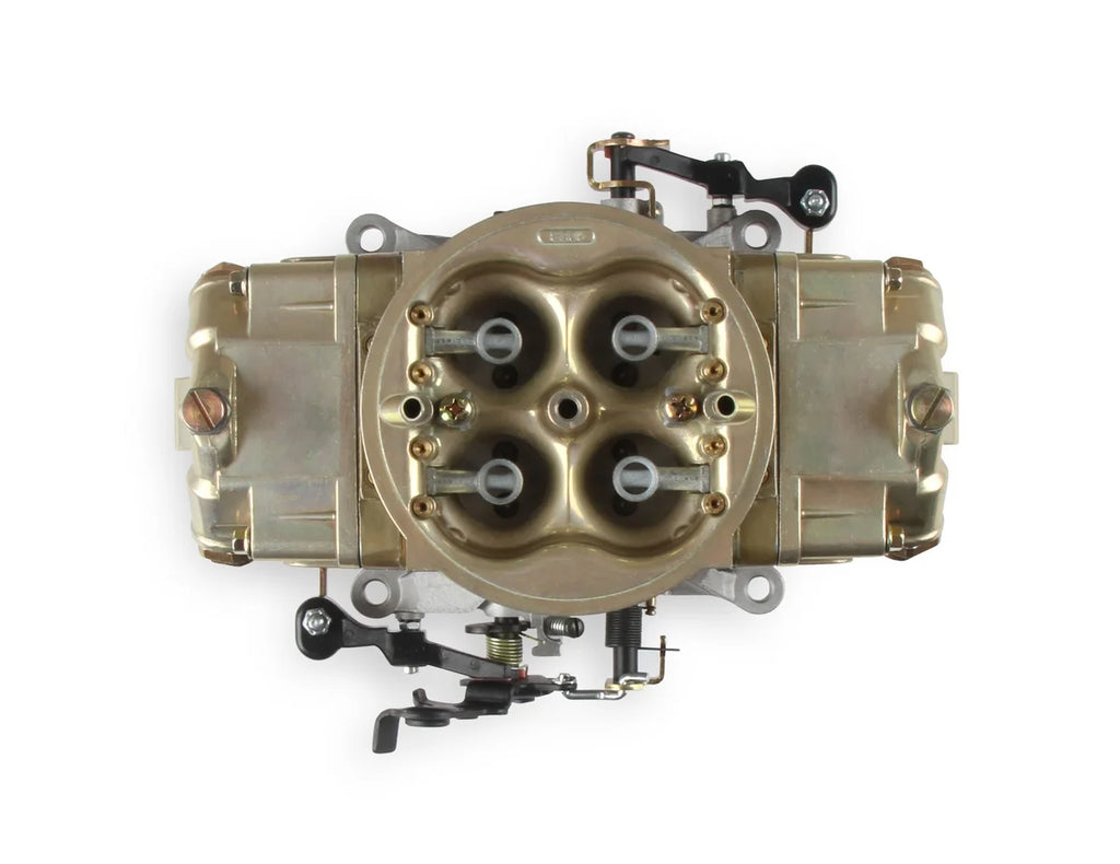 Holley 650 CFM - 4150 - Mechanical Secondaries - Gold Dichromate - Gasoline - Additional View 5