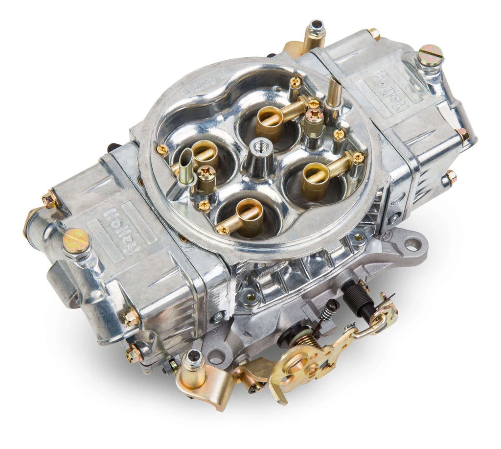 Holley 650 CFM - 4150 - Mechanical Secondaries - Shiny - Gasoline - Main Product View