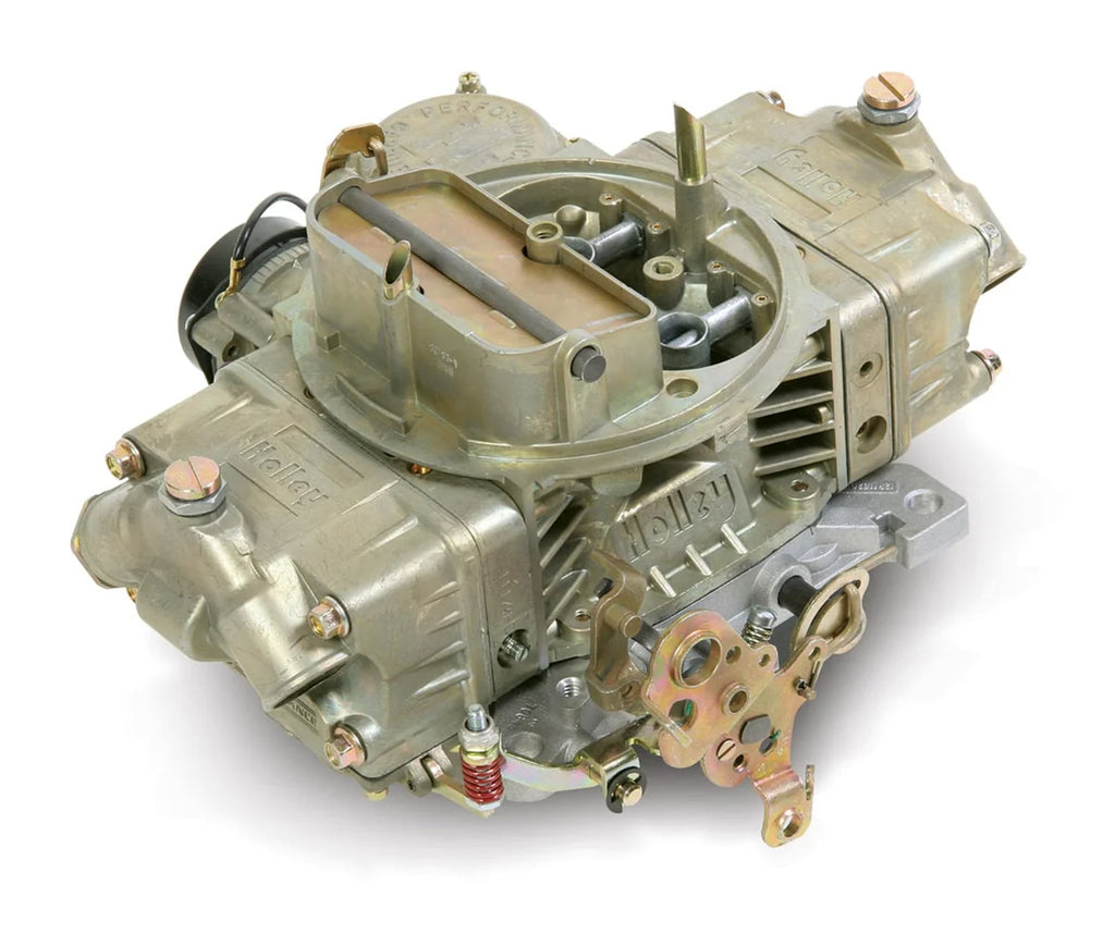 Holley 650 CFM - 4150 - Vacuum Secondaries - Gold Dichromate - Gasoline 0-80783C - Main Product View