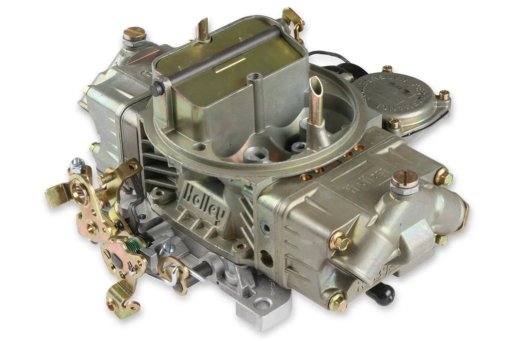 Holley 650 CFM - 4150 - Vacuum Secondaries - Gold Dichromate - Gasoline 0-80783C - Installation View