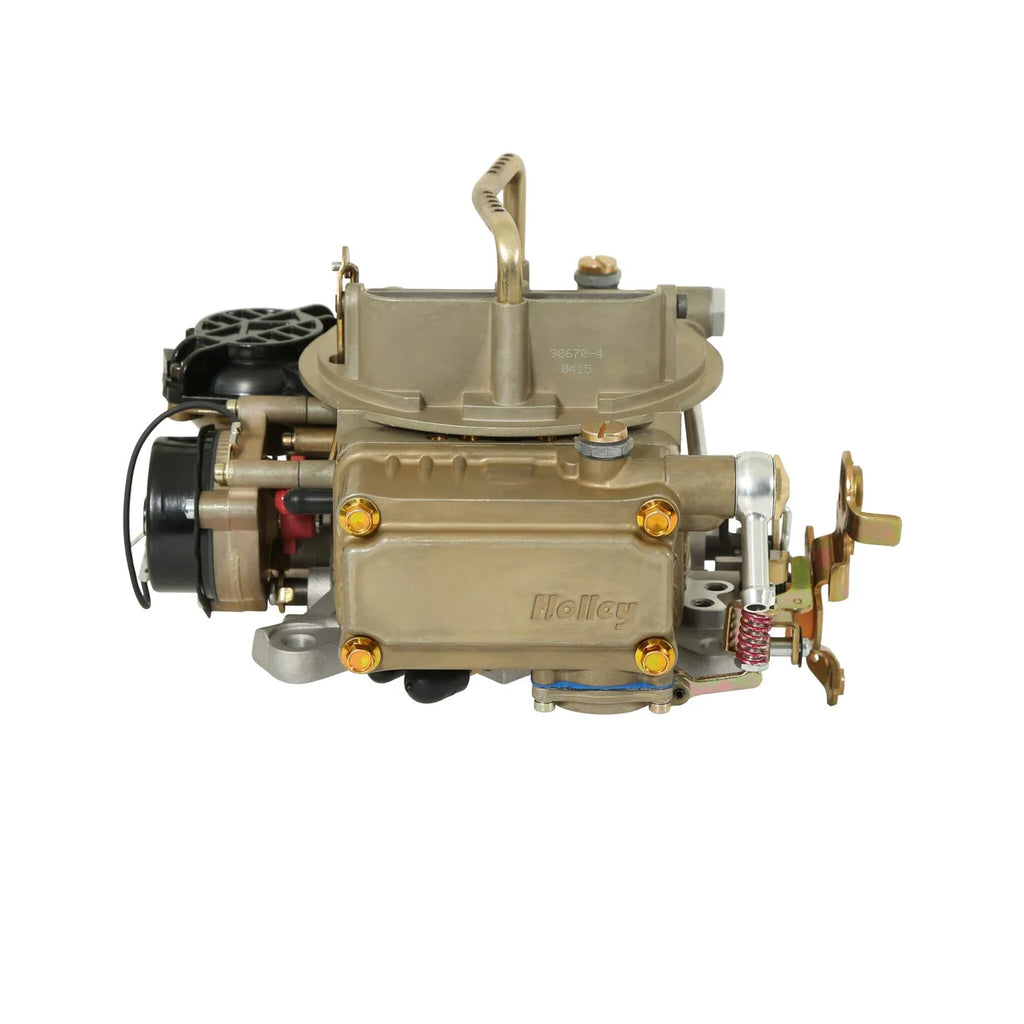 Holley 670 CFM - 4150 - Vacuum Secondaries - Gold Dichromate - Gasoline - Additional View 5