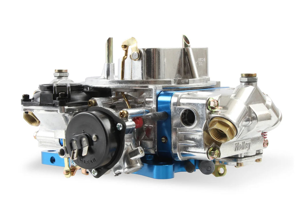 Holley 670 CFM - 4150 - Vacuum Secondaries - Shiny - Gasoline - Installation View