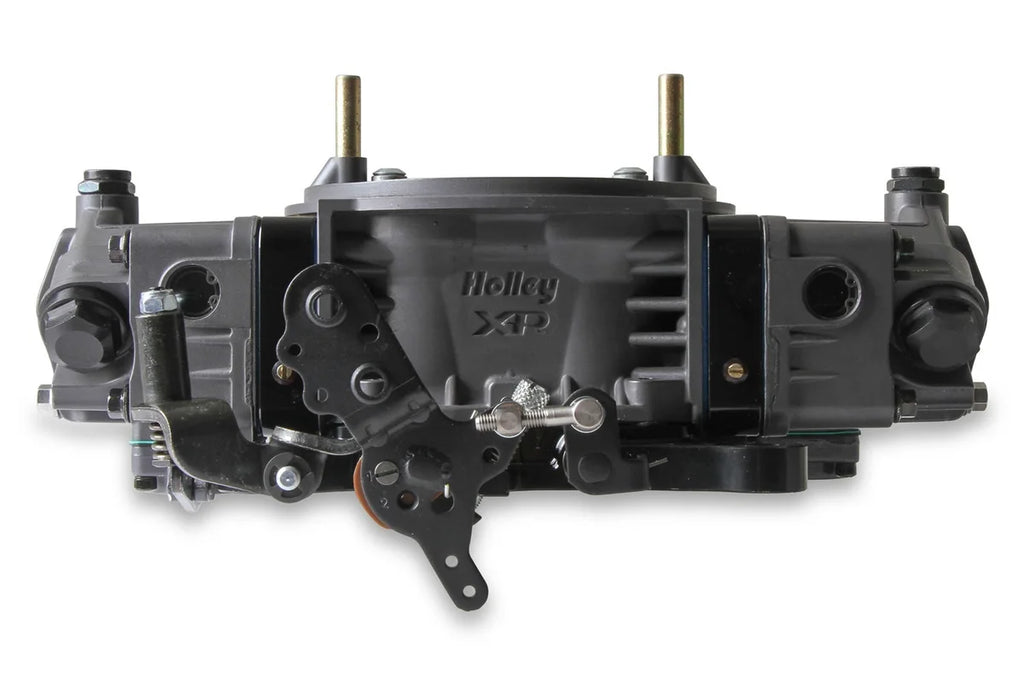 Holley 750 CFM 4150 ALUM ULTRA XP (Hard Core Gray™) METHANOL 0-80833HBX - Side View