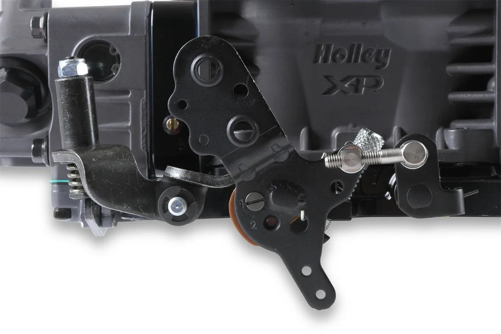 Holley 750 CFM 4150 ALUM ULTRA XP (Hard Core Gray™) METHANOL 0-80833HBX - Back View