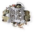 Load image into Gallery viewer, Holley 750 CFM - 4150 - Mechanical Secondaries - Gold Dichromate - Gasoline 0-4779CE - Installation View