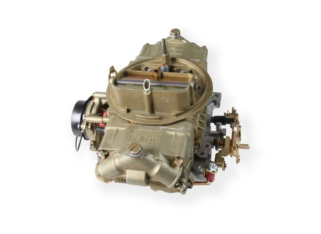 Holley 750 CFM - 4150 - Mechanical Secondaries - Gold Dichromate - Gasoline 0-4779CE - Additional View 6