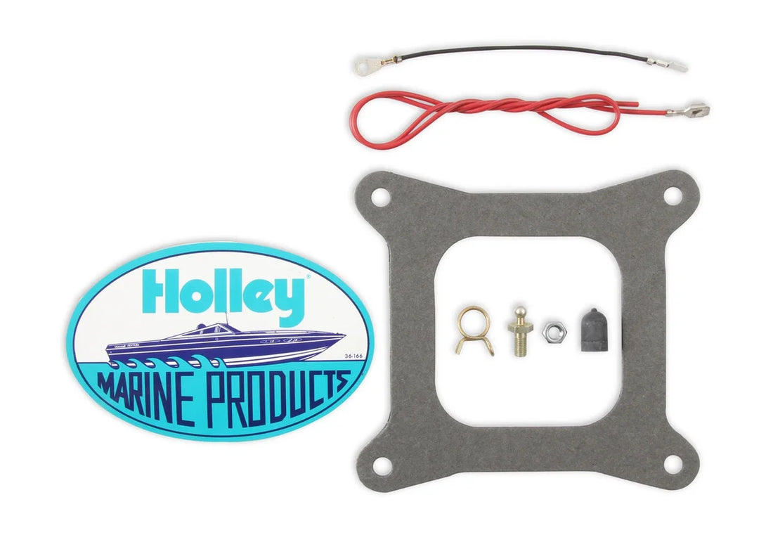 Holley 750 CFM - 4150 - Vacuum Secondaries - Gold Dichromate - Gasoline 0-9015-2 - Installation View