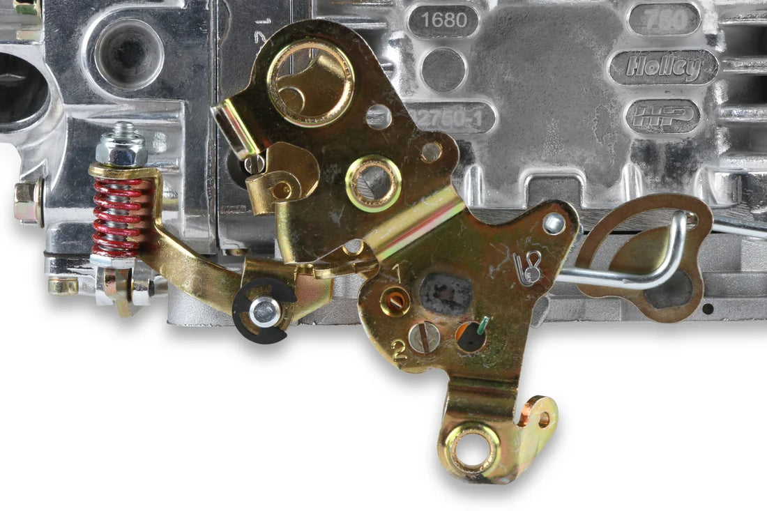 Holley 750 CFM - 4150 - Vacuum Secondaries - Shiny - Gasoline - Installation View