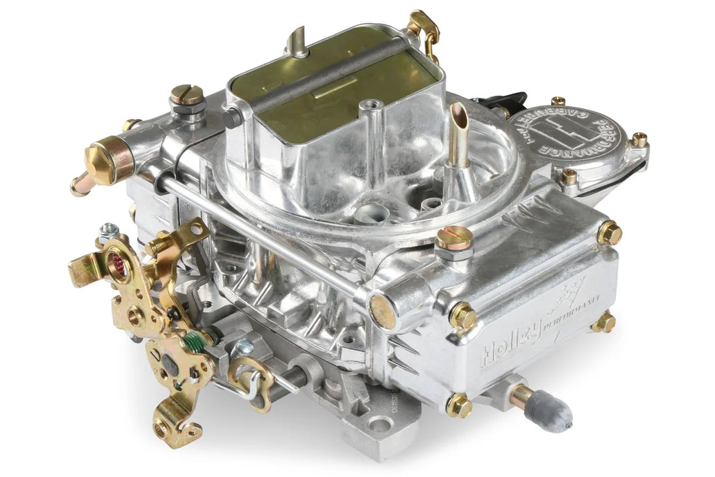 Holley 750 CFM - 4160 - Vacuum Secondaries - Shiny - Gasoline - Installation View