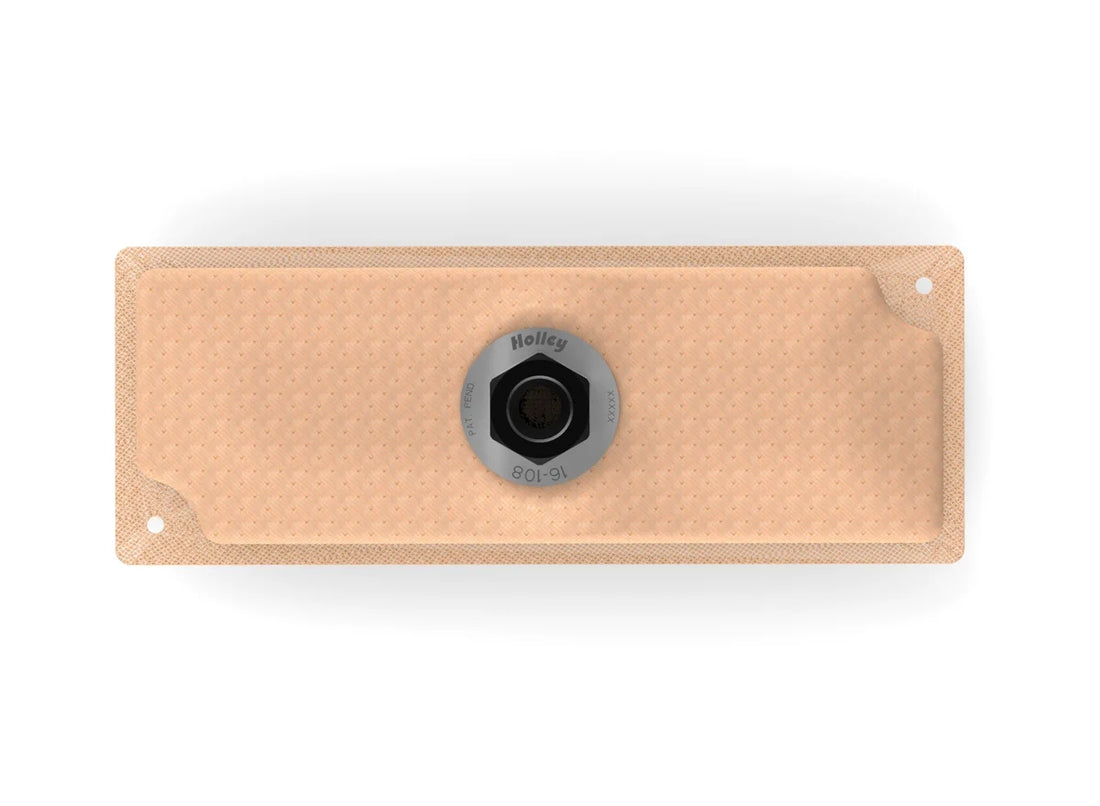 Holley 8" x 3" HydraMat®, Rectangle - Side View