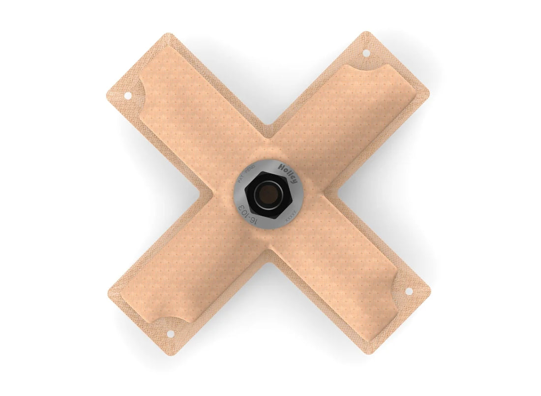 Holley 8" x 8" HydraMat, Cross - Side View