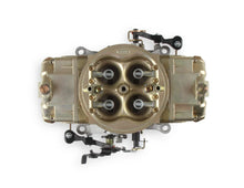 Load image into Gallery viewer, Holley 830 CFM - 4150 - Mechanical Secondaries - Gold Dichromate - Gasoline - Side View