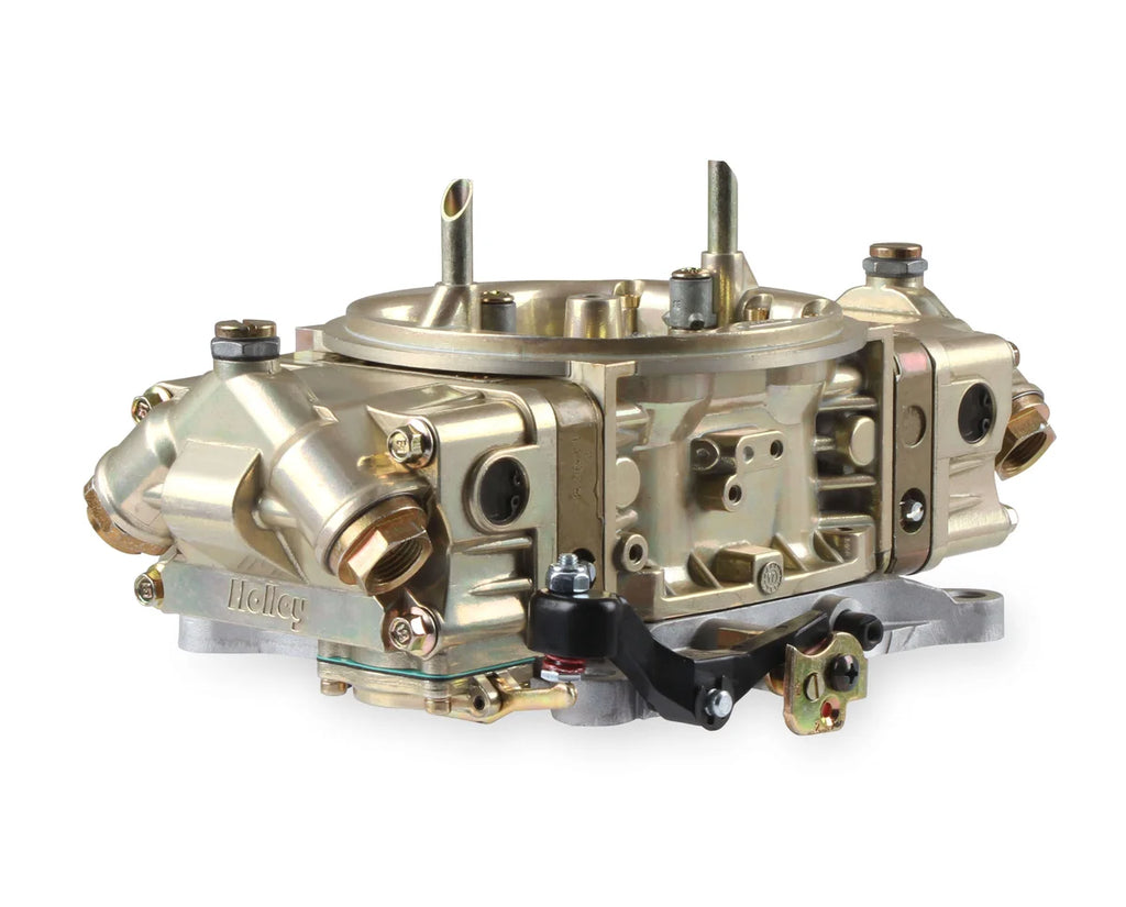 Holley 830 CFM - 4150 - Mechanical Secondaries - Gold Dichromate - Gasoline - Additional View 7