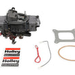 Load image into Gallery viewer, Holley 850 CFM - 4150 - Mechanical Secondaries - Hard Core Gray - Gasoline 0-76850HB - Side View