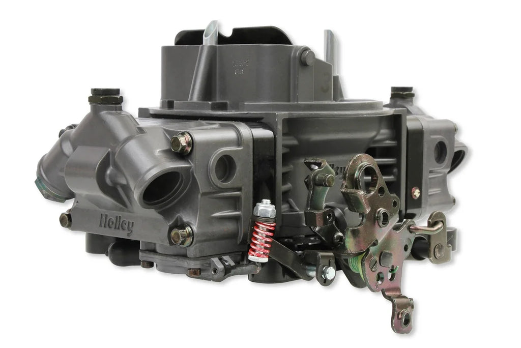 Holley 850 CFM - 4150 - Mechanical Secondaries - Hard Core Gray - Gasoline 0-76850HB - Additional View 6