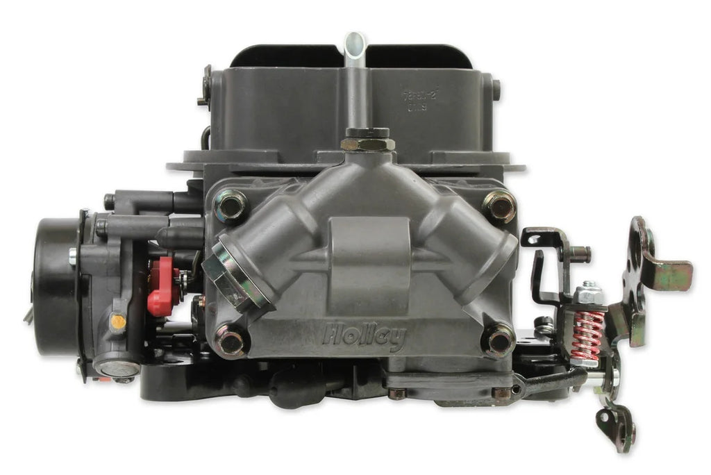 Holley 850 CFM - 4150 - Mechanical Secondaries - Hard Core Gray - Gasoline 0-76850HB - Additional View 7