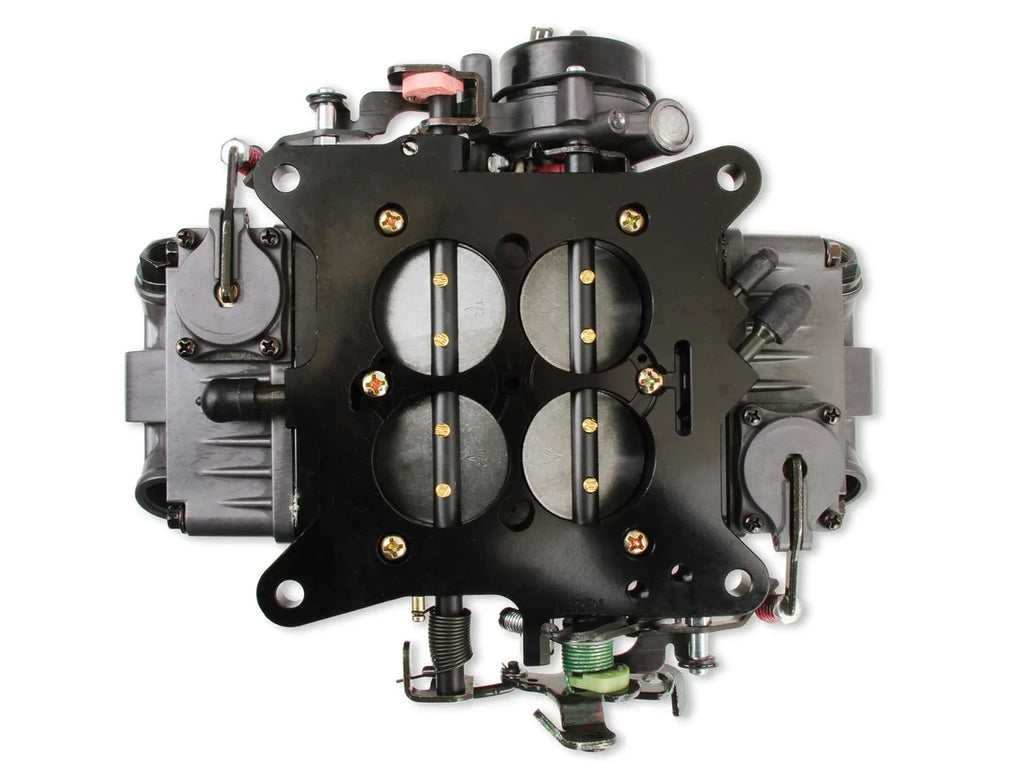 Holley 850 CFM - 4150 - Mechanical Secondaries - Hard Core Gray - Gasoline 0-76850HB - Additional View 10